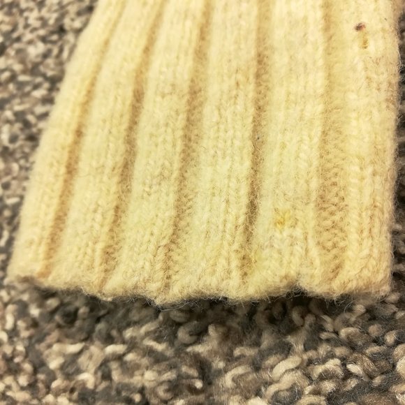 Vintage Ralph Lauren Polo Jeans Co Sweater Ribbed Cropped V Neck Womens Medium - Picture 7 of 11